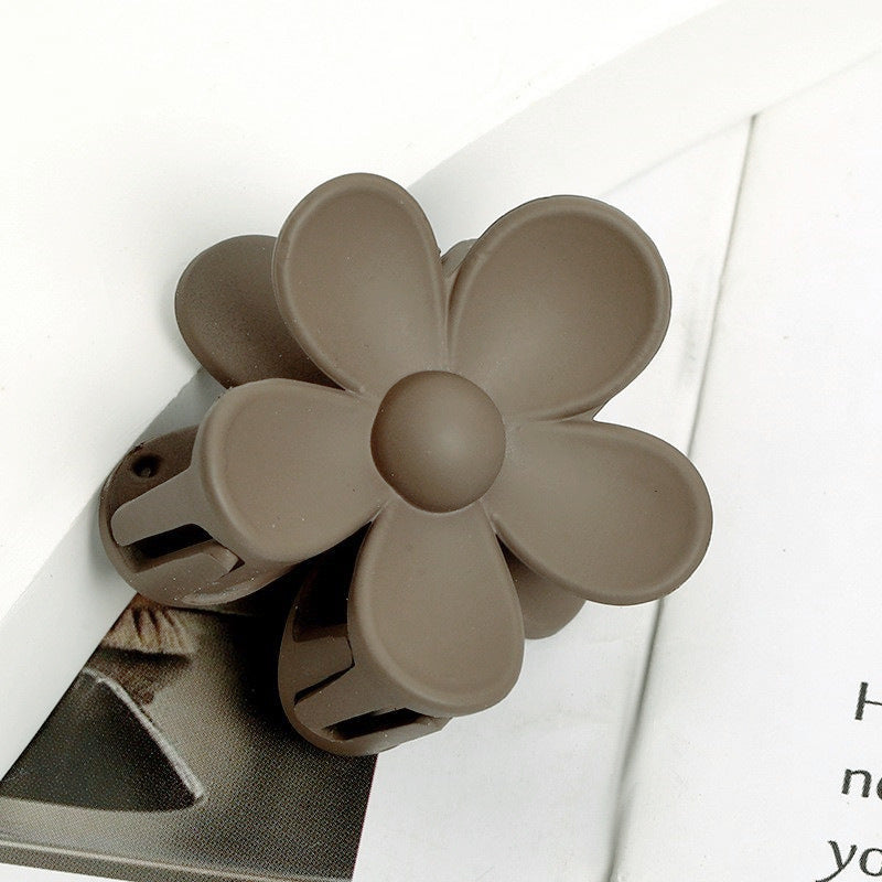Women's All-match Frosted Flower Hair Clip