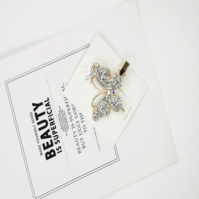 Bow clip does not hurt hair edge clip headpiece clip clip bangs jewelry