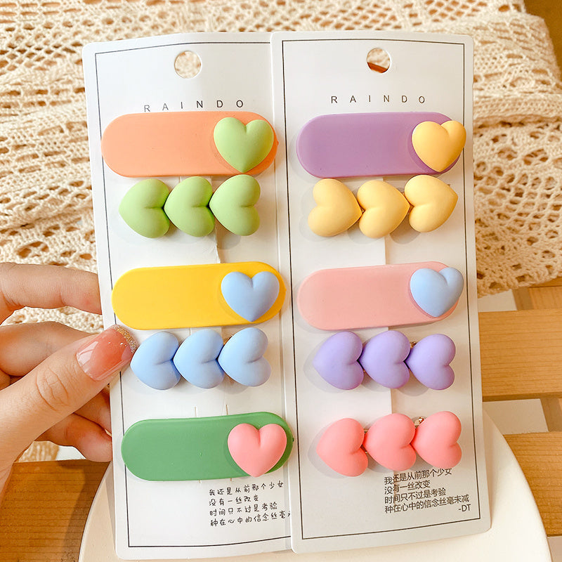 Girls Fashion Simple Love Hair Clip