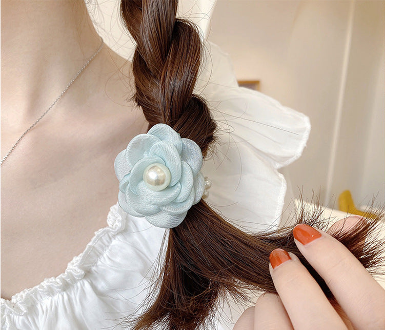 Hair Rubber Band Temperament Hair Ring Summer Leather Case