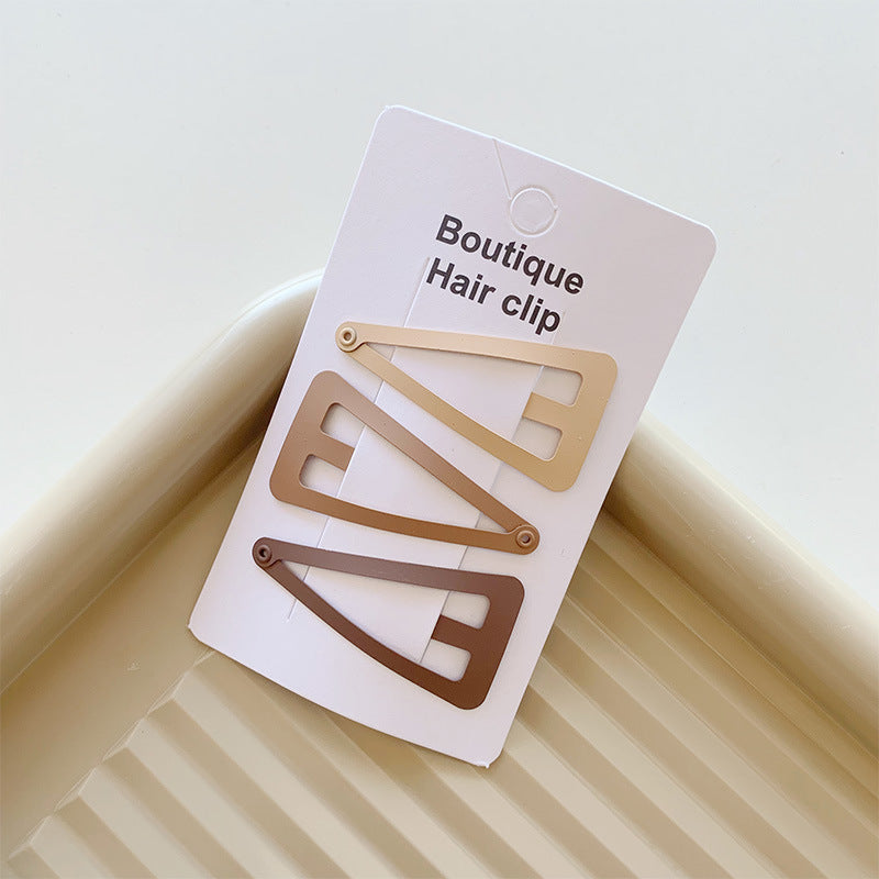 Milk Tea Hair Clip Coffee Color Bb