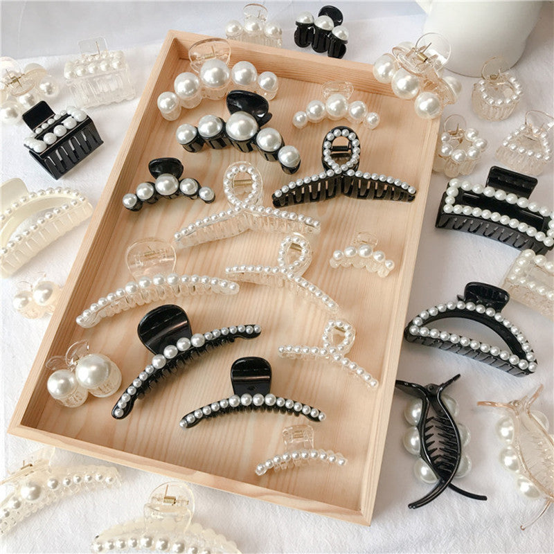 Sweet Korean Style Pearl Grace Barrettes