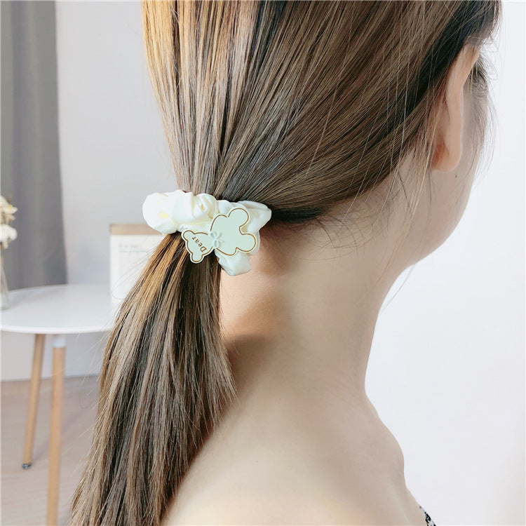 Best Women's Fashion Simple And Versatile Cute Bear Hair Ring
