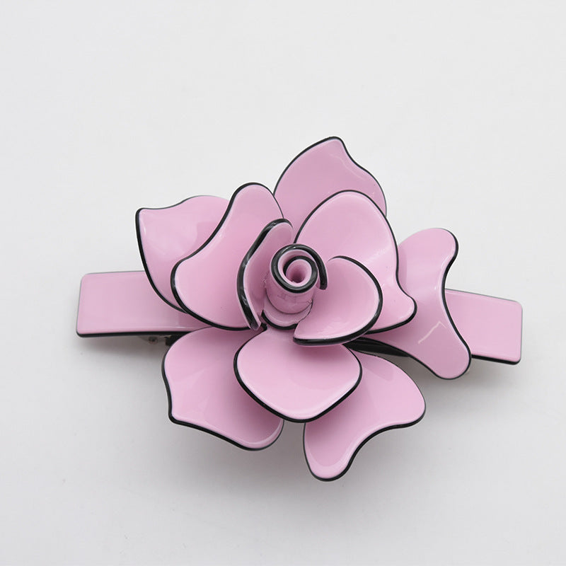 Women's Summer Cute Camellia Barrettes