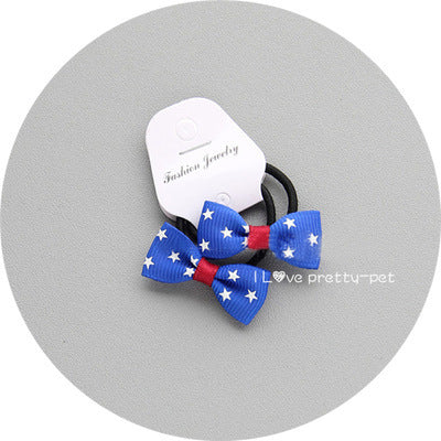 Cute Cartoon Headdress Flower Rubber Band Non-stick Hair Ring