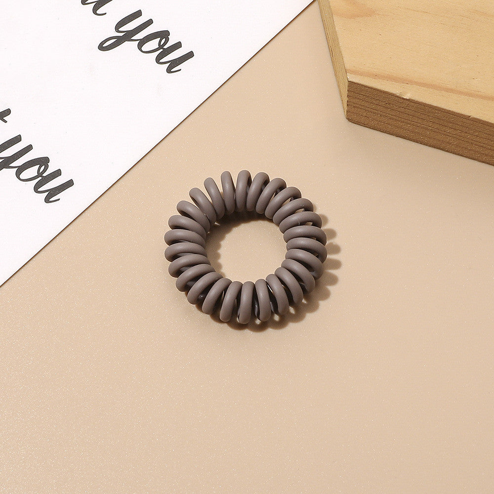 Cute Girl Hair-binding Highly Elastic Hair Rope Simple All-match Small Size Phone Line Hair Ring