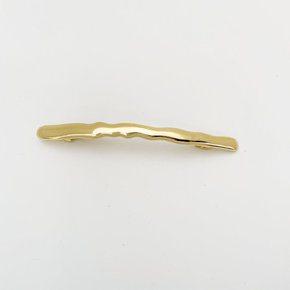 Irregular Spring Clip Alloy Barrettes Loose Clip Back Head