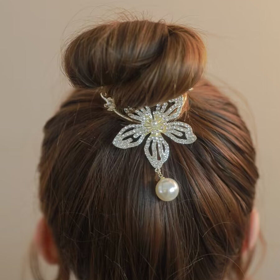 Women's Ball Head Horsetail Hair Clip