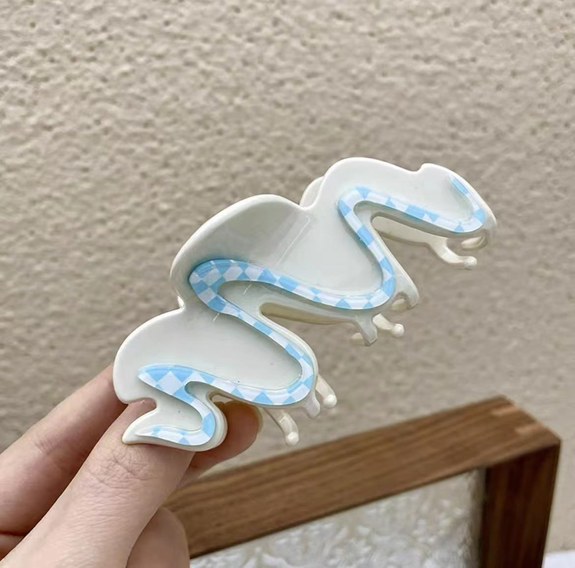 Design Sense Cream Biscuit Hair Grab Acetic Acid Grab Clip