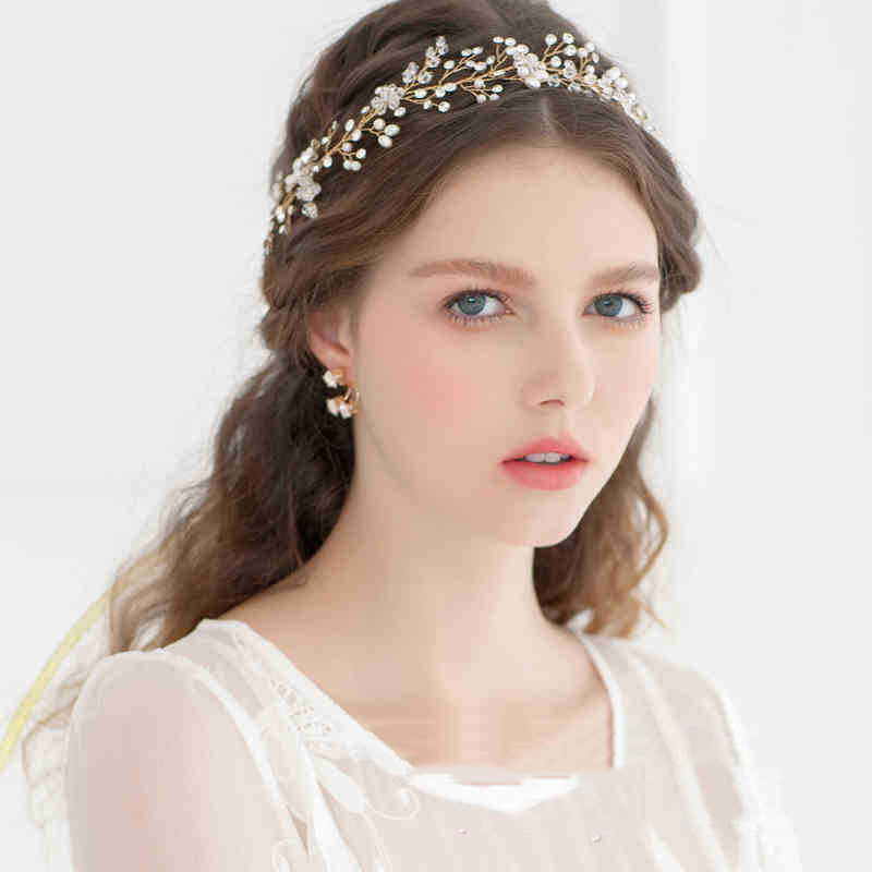 Best Fashion Wedding Styling Pearl Headwear