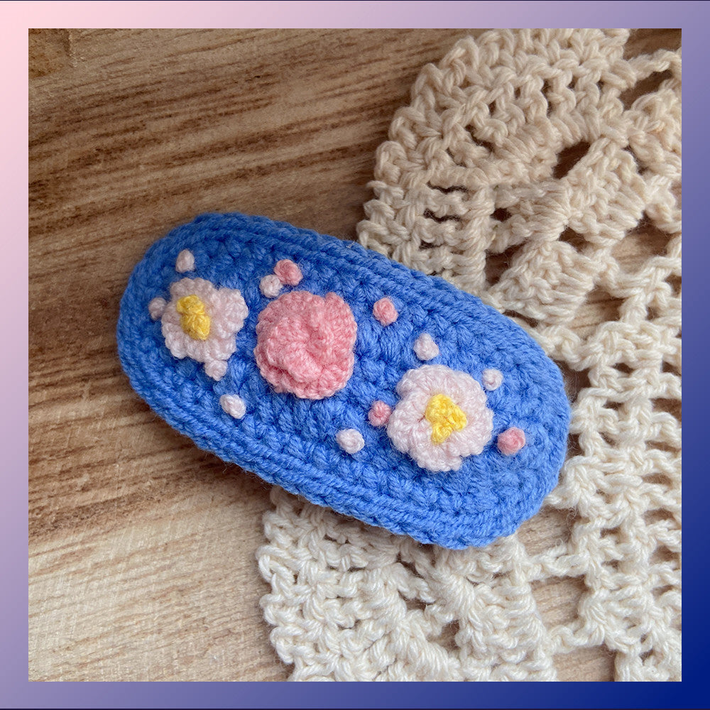 Fashion Braided Yarn Three-dimensional Hair Clip