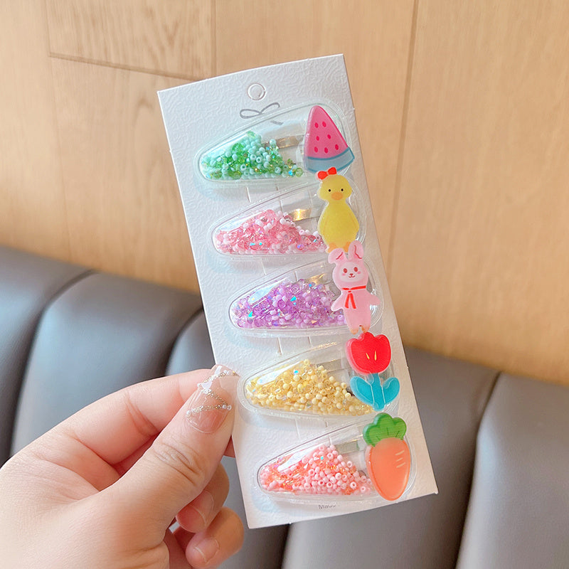 Girls Fashion Simple Love Hair Clip