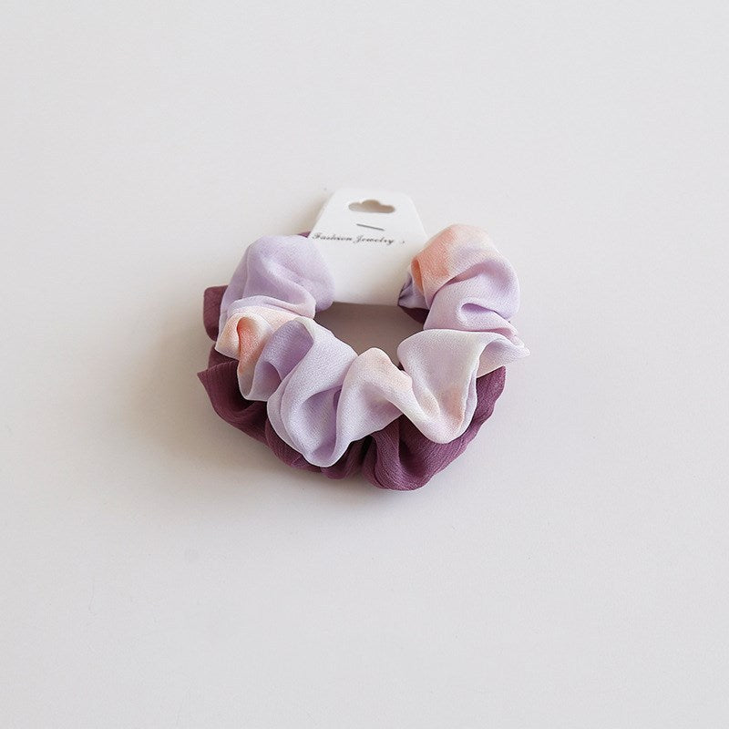 Simple temperament tie hair rope large intestine ring