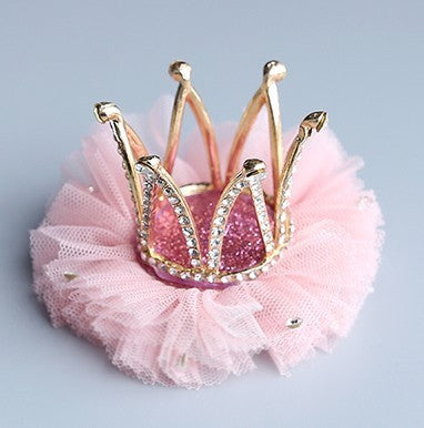 Girls Crown Headdress Children's Crown Princess Barrettes