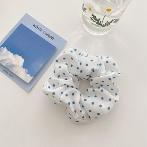 Korean Fruit Pig Large Intestine Hair Ring Organza Cute Japanese Rubber Band Female Tie