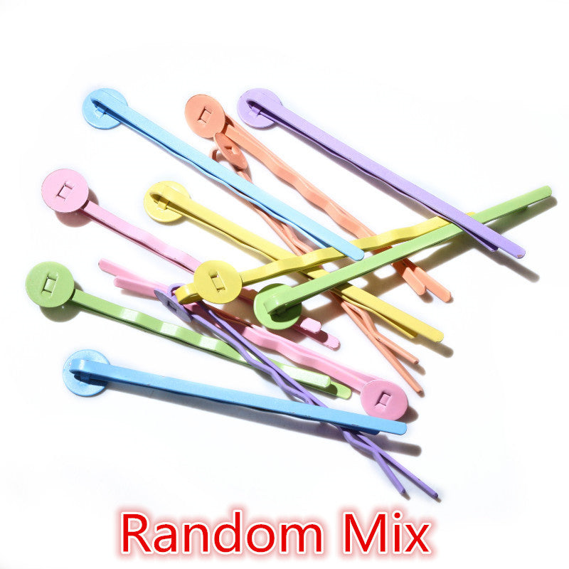 Candy Color Band Tray Clip Internet Celebrity Small Hairpin Handmade Hair Accessories