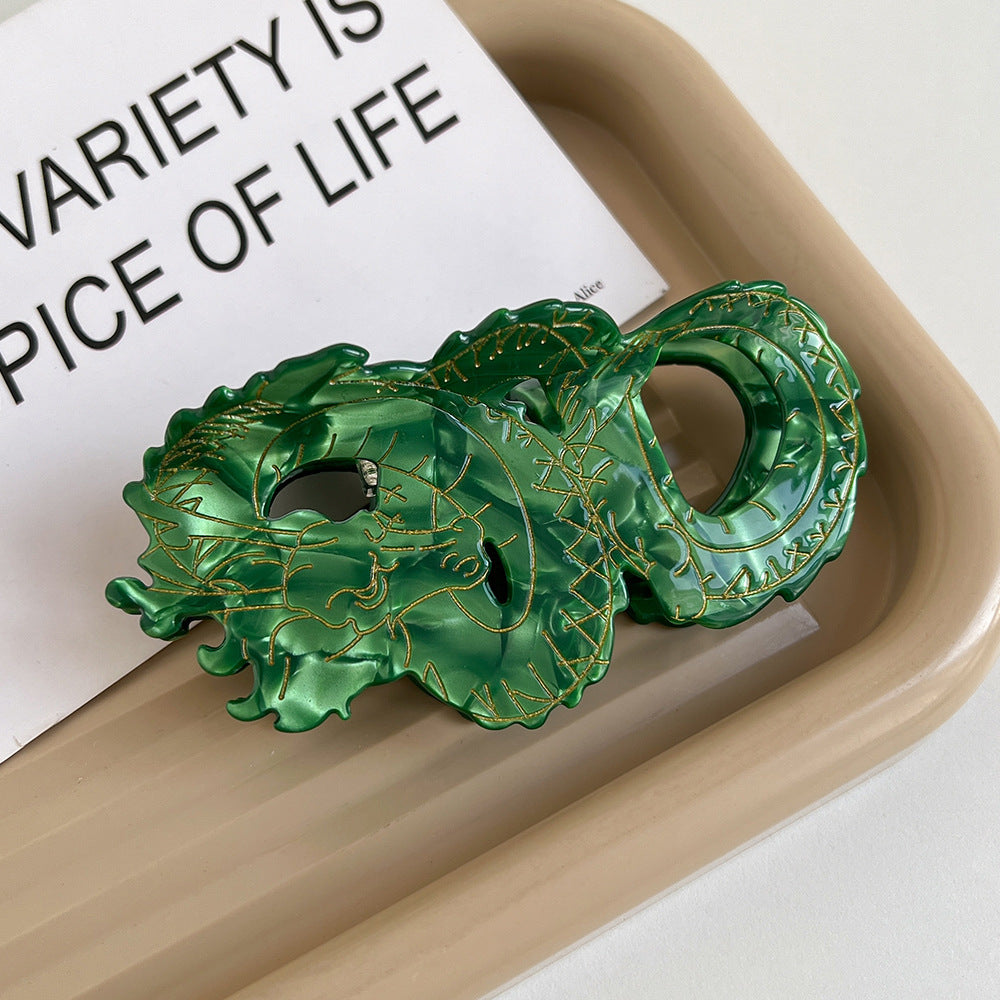 Barrettes New Chinese Style Niche Temperament Acetate Hairpin Barrettes