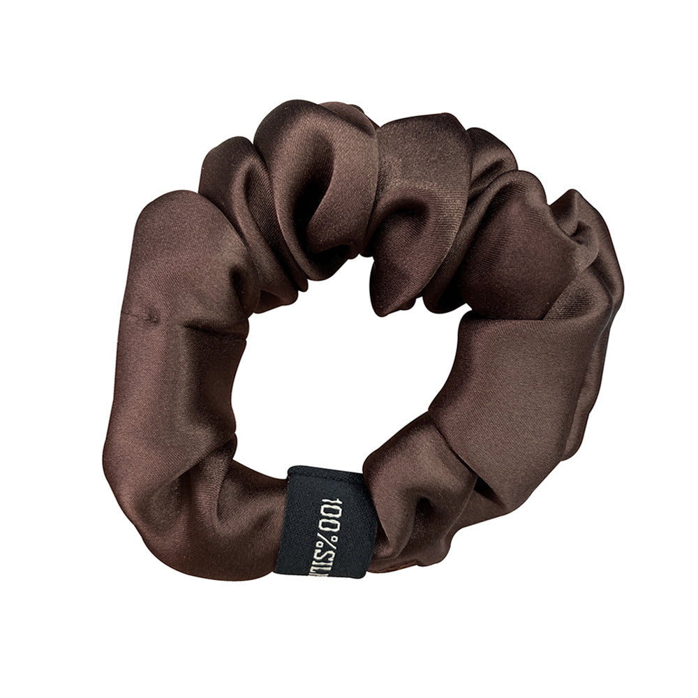 Silk Pure Silk Large Silk Hair Tie Large Scrunchies Hair Ring Headwear