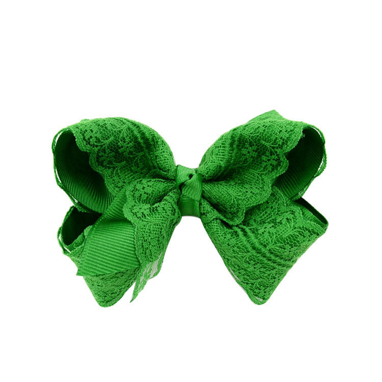 Ribbed Bubble Flower Children's Hair Clip Bow
