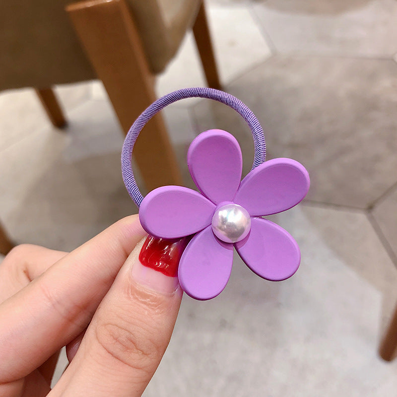 Children's Hair Clip Flower Hair Clip Cute Hair Rope