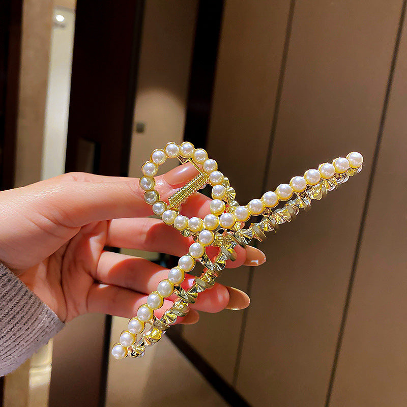 Best Shark Clip Korean Elegant Temperament Hair Catch Headdress