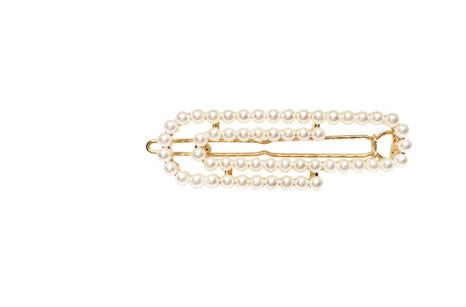 Pearl Hair Clip Set side barrette