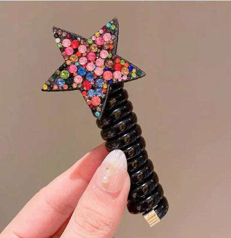 Cute Cartoon Colorful Hair Ring  Hair Accessories Rubber Band Hair Rope