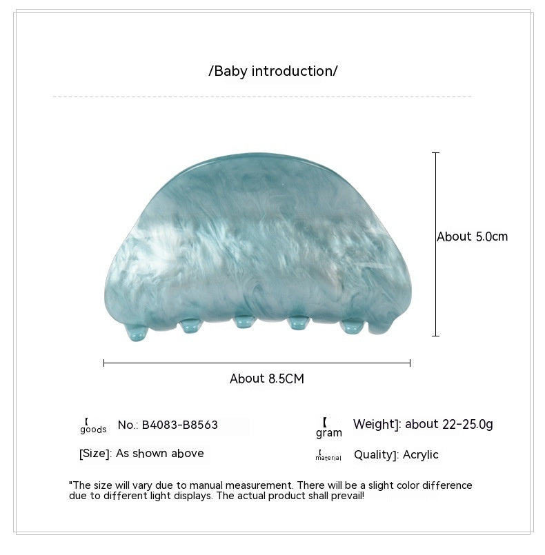 Korean Style Acrylic Headdress Barrettes Women