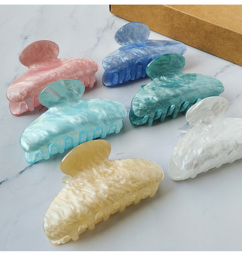 Korean Style Acrylic Headdress Barrettes Women