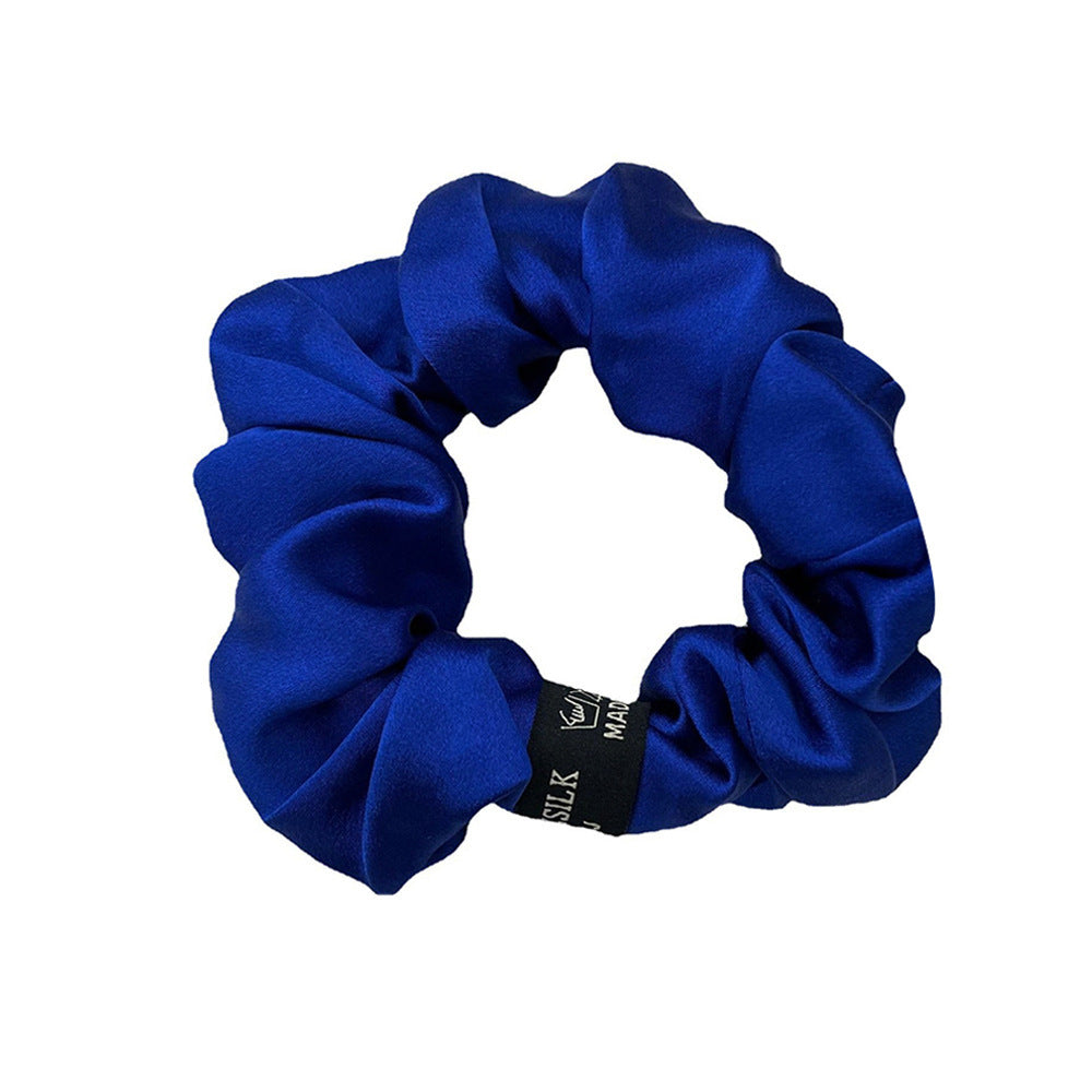 Silk Pure Silk Large Silk Hair Tie Large Scrunchies Hair Ring Headwear