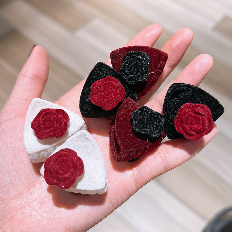 Children's Cute Stereo Flower Bow Tie Barrettes