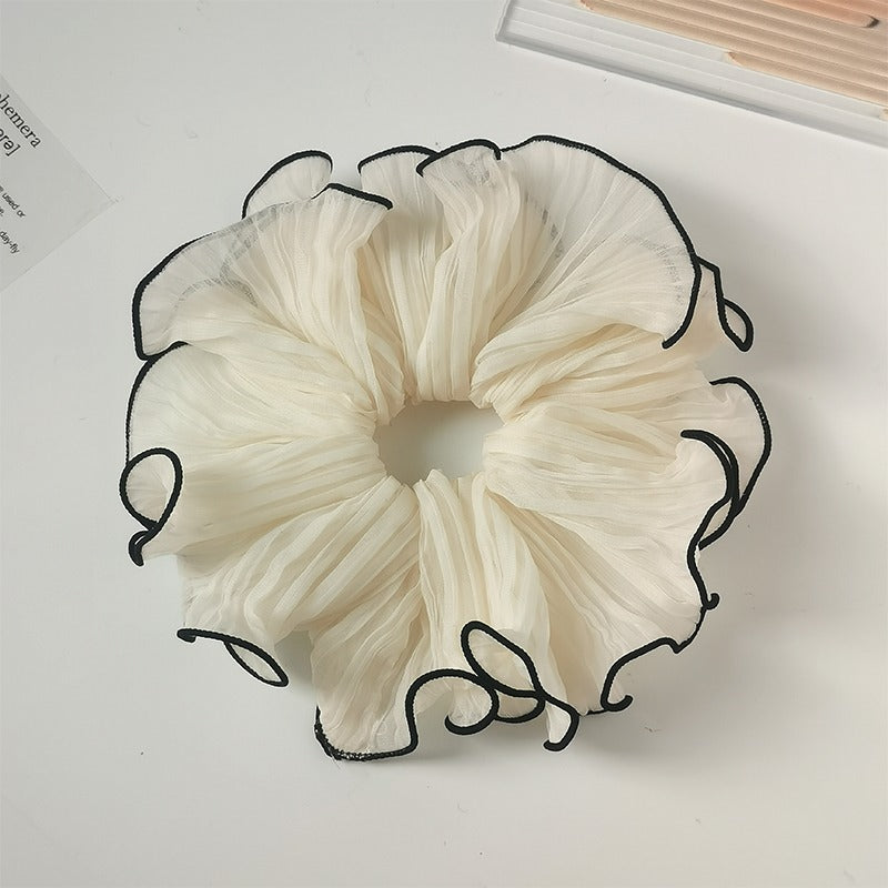 Elegant Headband Female Bun Pleated Large Intestine Hair Ring