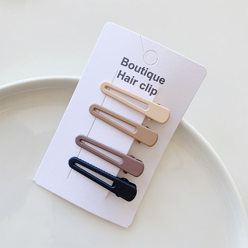 Milk Tea Hair Clip Coffee Color Bb