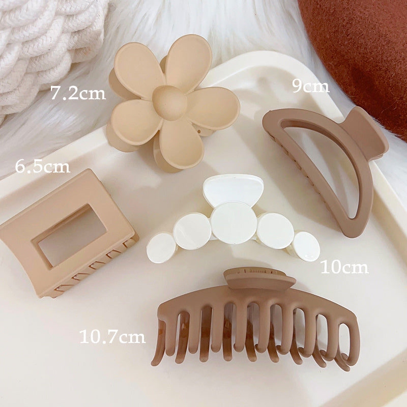 Best Plush Grab Clip Back Head Hair Clip Female Senior Sense Shark