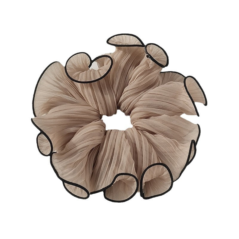 Elegant Headband Female Bun Pleated Large Intestine Hair Ring