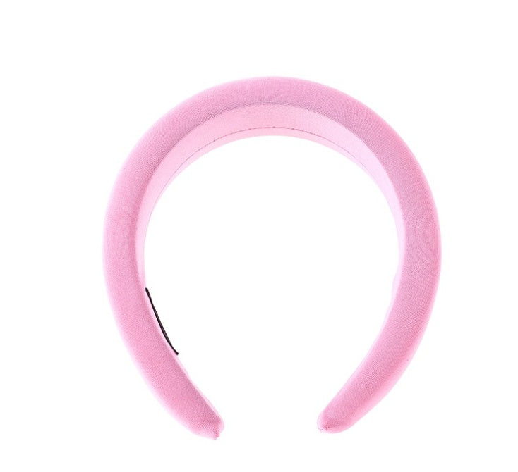 Charming Personality Milk Silk Hair Accessories Sponge Ring Solid Color Hair Band
