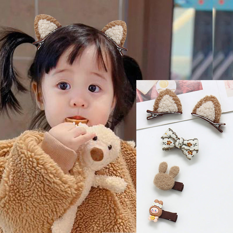 Girls' Fashion Simple Hair Clip Does Not Hurt