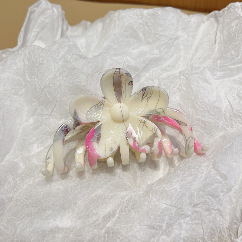 Watermark Flower Barrettes Large Women's Headdress