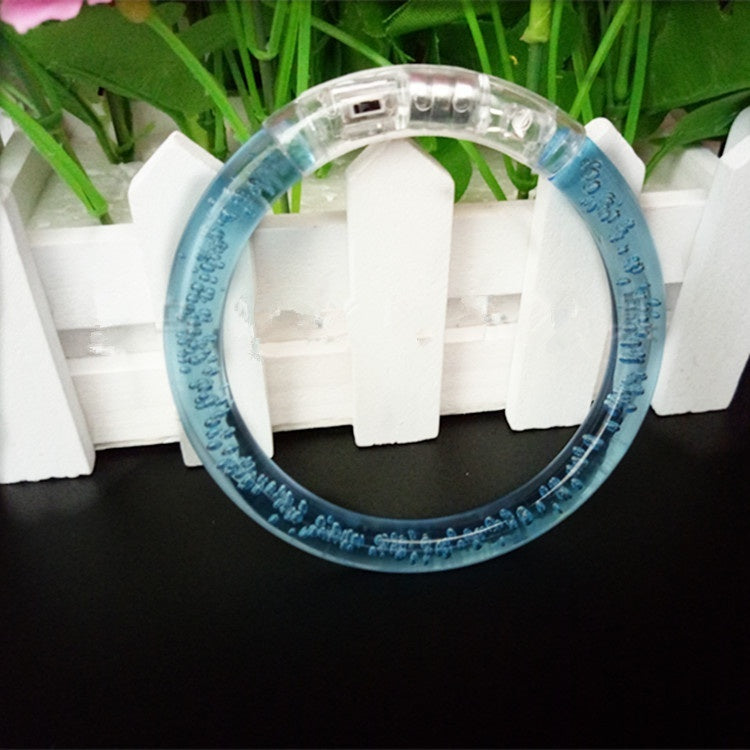 Acrylic Flash Bracelet Hair Ring Fluorescent Stick Party Cheering Props Children's Toy Stall Night Market Hot Sale