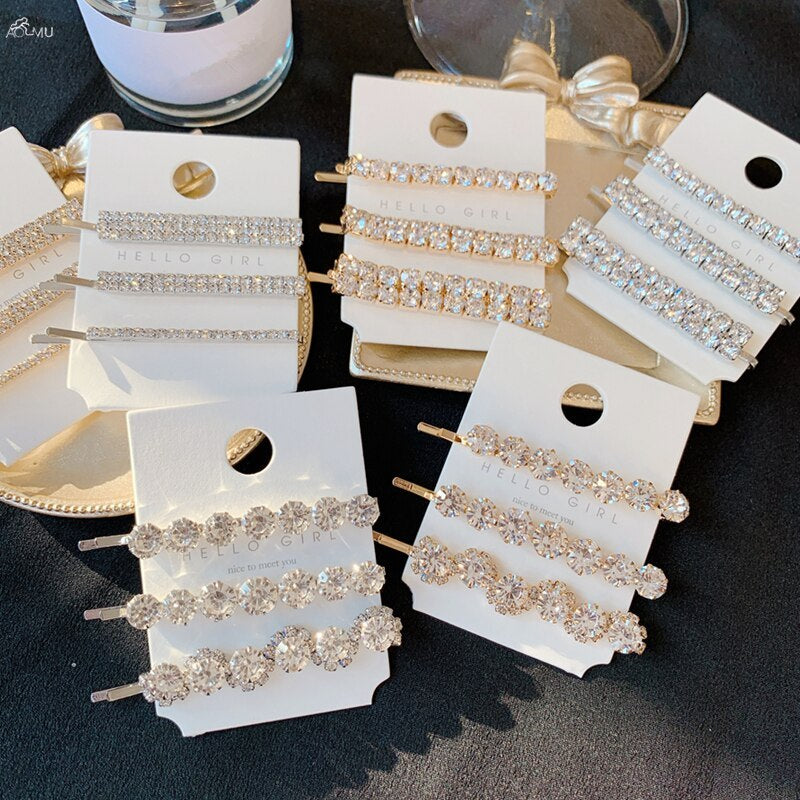 Super Flash Rhinestone Hair Clip