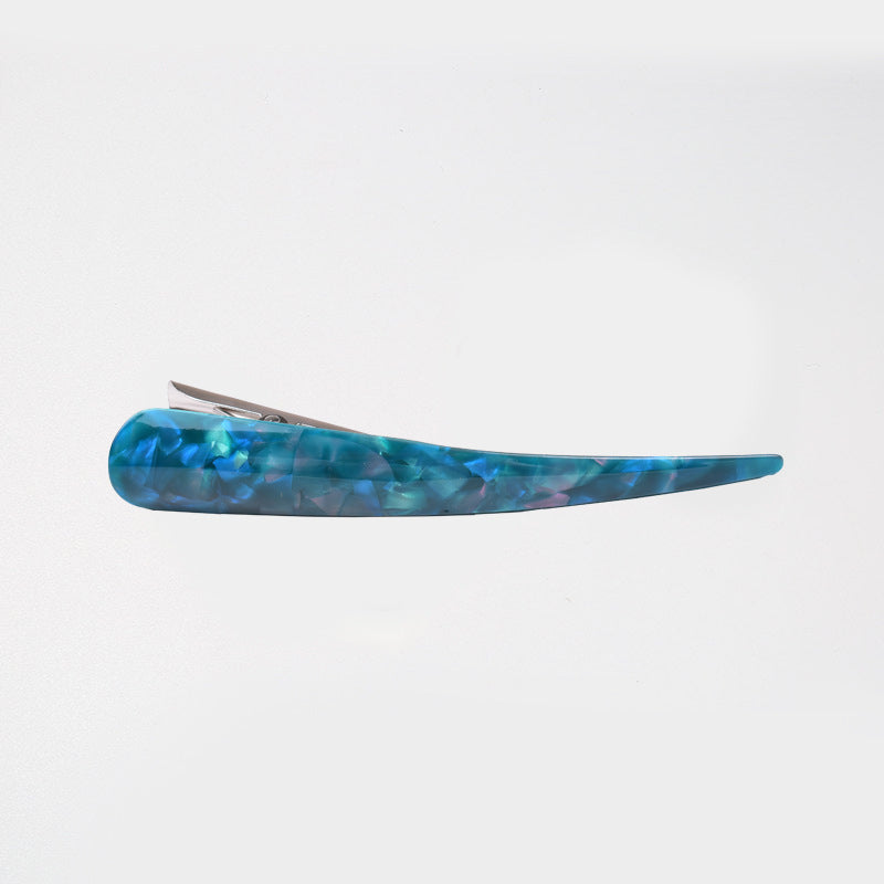 Acrylic hair accessories with long horn clip