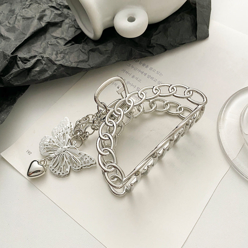 Women's Fashion Three-dimensional Butterfly Pendant Hair Clip
