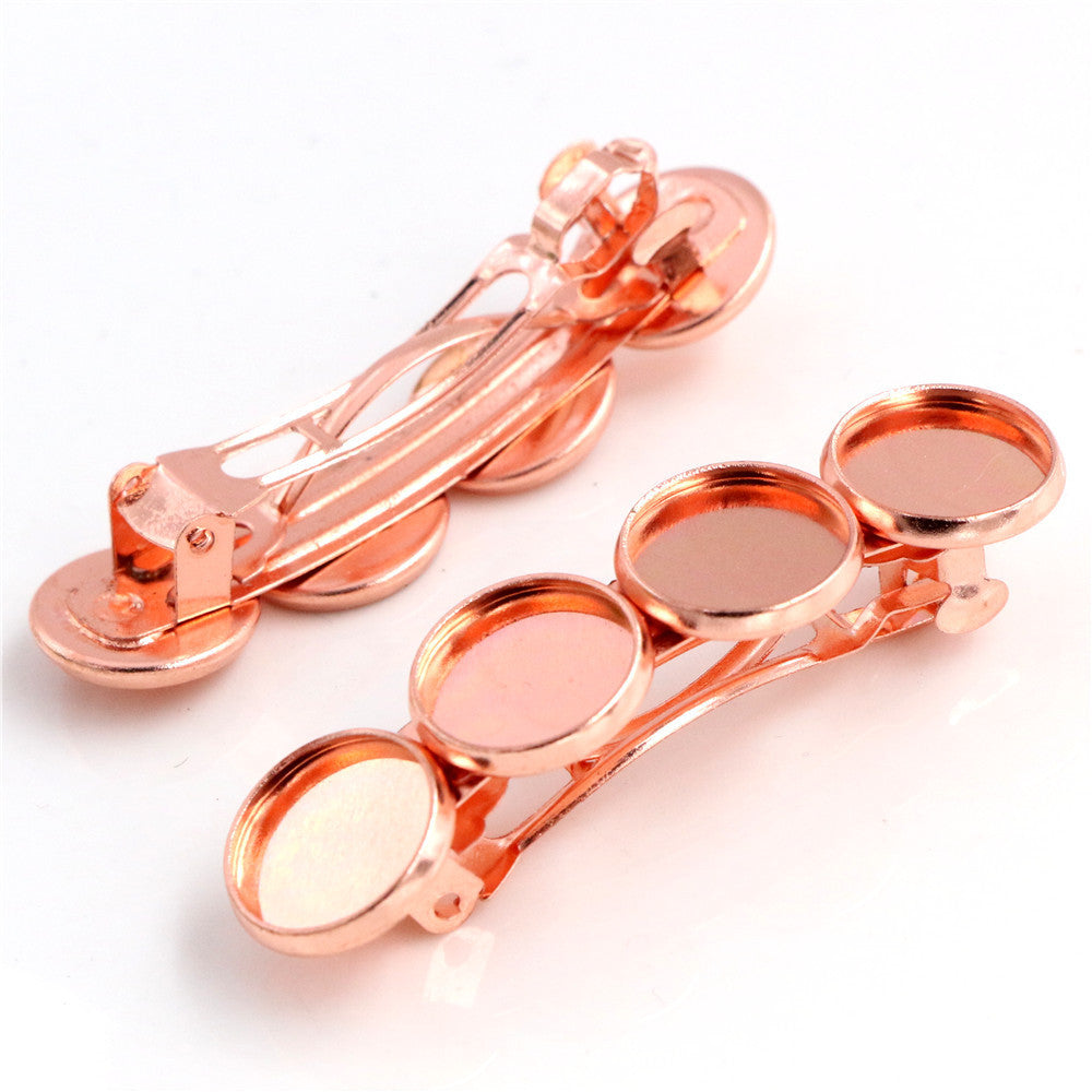 12mm Inner Diameter Barrettes Automatic Spring Clip