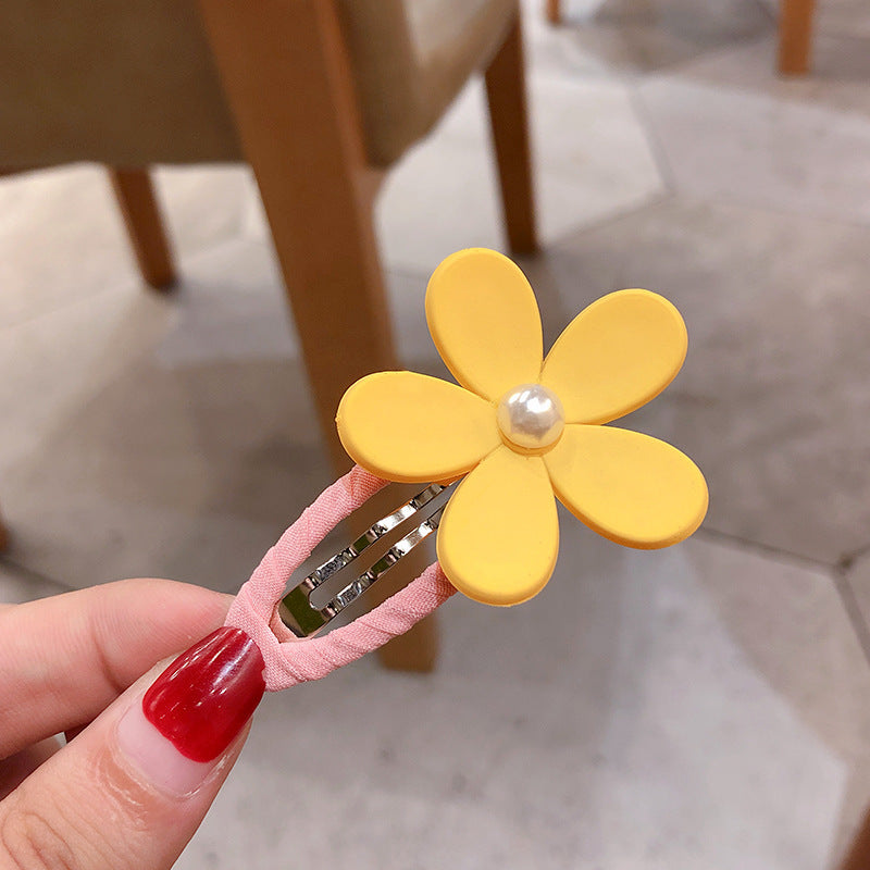 Children's Hair Clip Flower Hair Clip Cute Hair Rope