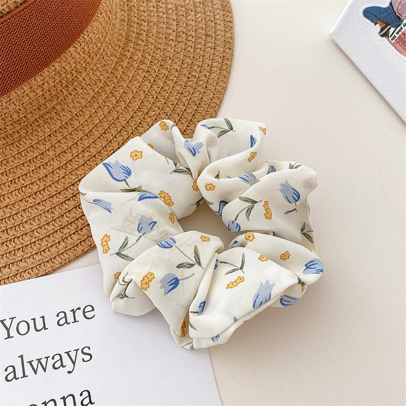 Ponytail High Elastic Large Intestine Hair Ring