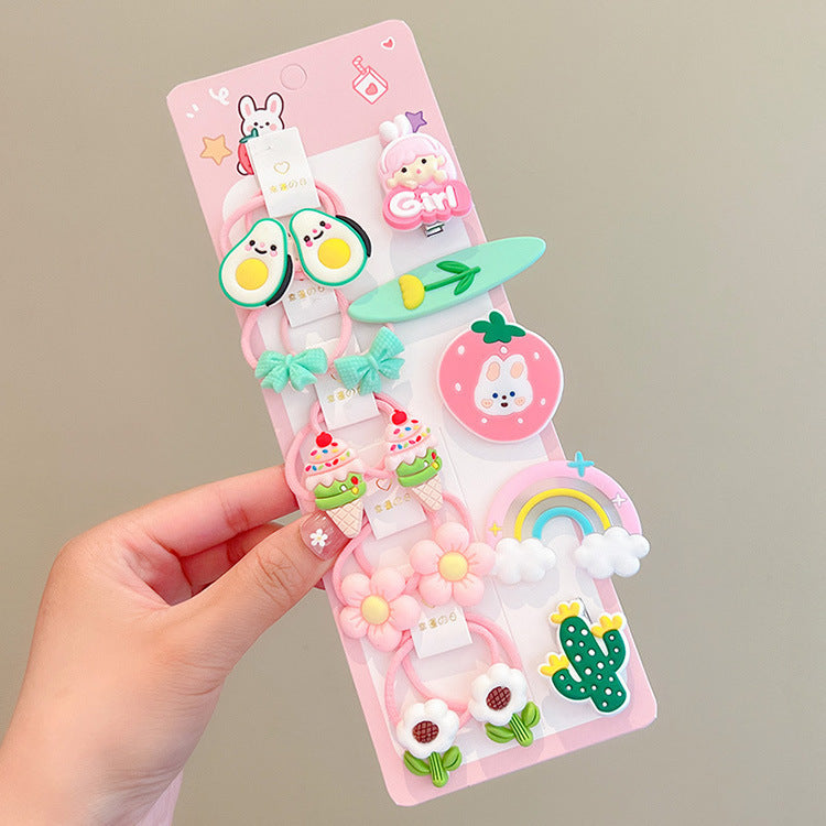 Silicone Cartoon Children's Hair Clip