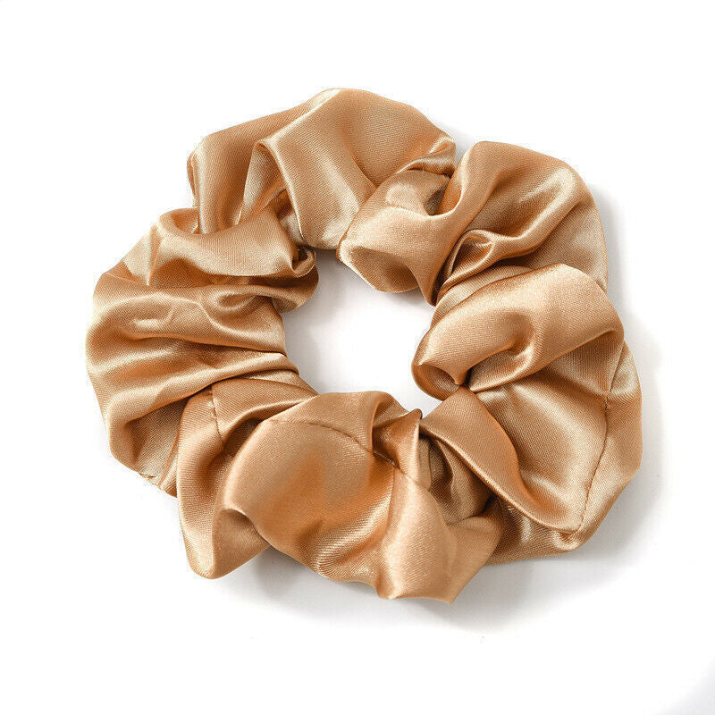 Small Scrunchies Intestine Ring Band Solid Color Hair Rope Simple
