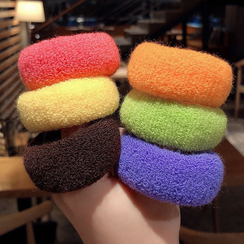 Bold Towel Ring Head Rope High Elastic Color Does Not Hurt Hair