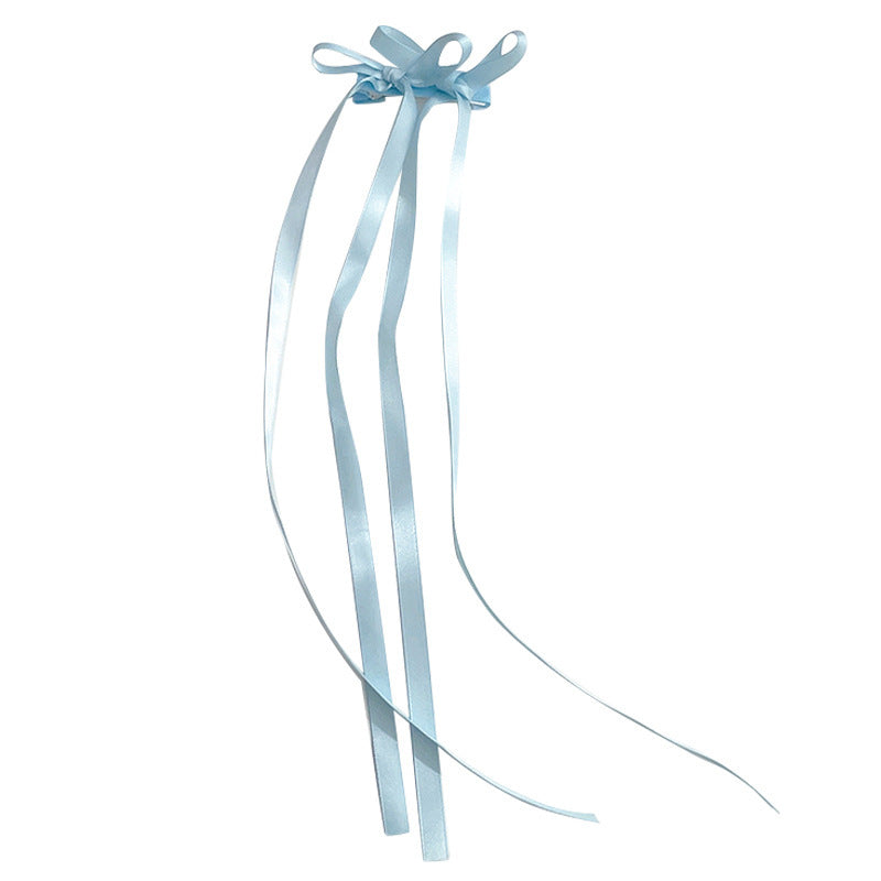 Braided Hair Ribbon Bow Barrettes
