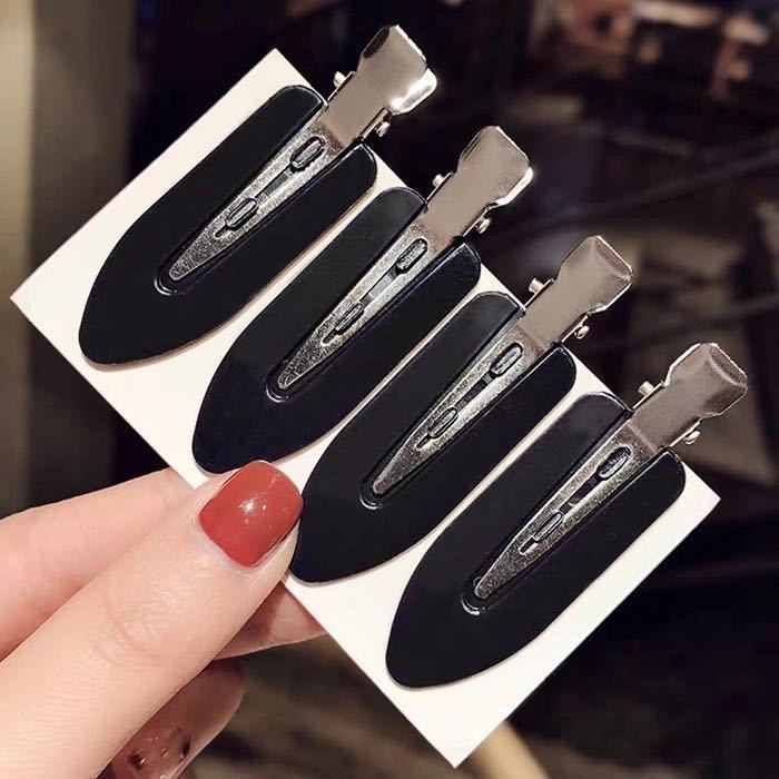 Popular Best Small Leaf Duckbill Clip DIY Seamless Hair Clip Handmade Material